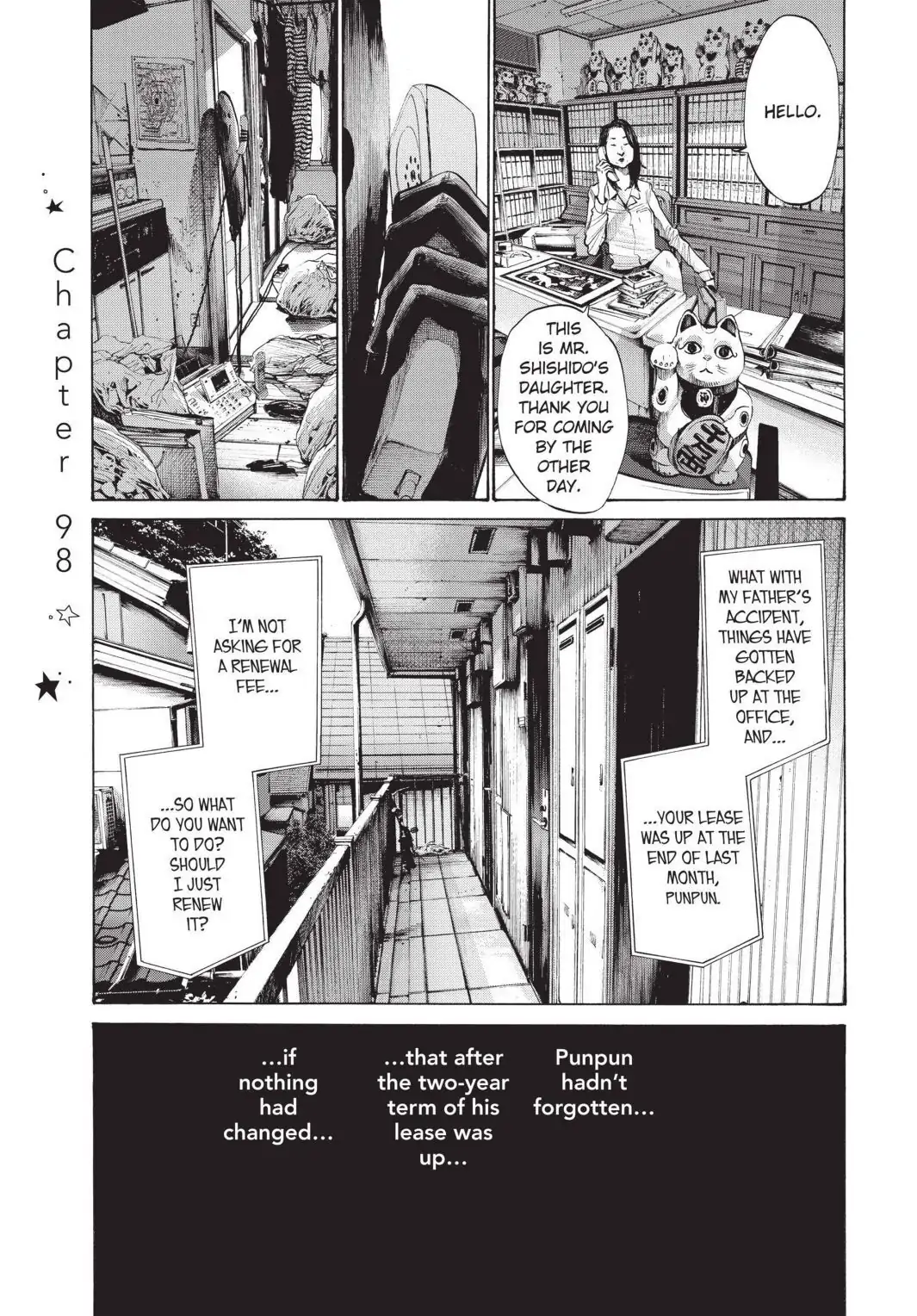 Oyasumi Punpun Chapter 98 image 01
